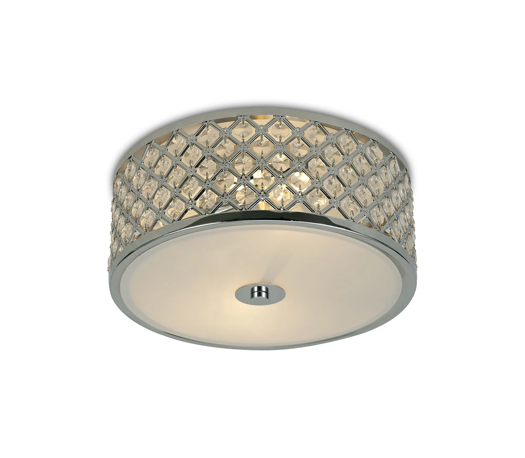 Sasha Crystal Ceiling Lights Deco Flush Crystal Fittings